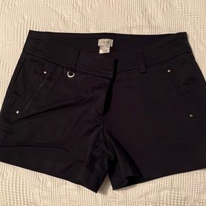 Cache navy blue dress shorts size 4